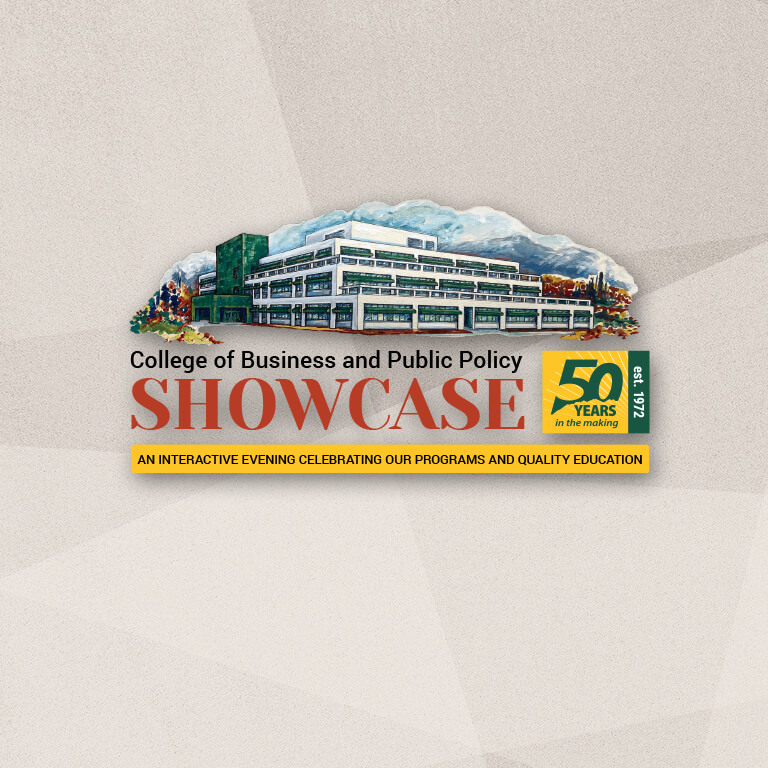 2023 College of Business and Public Policy Showcase