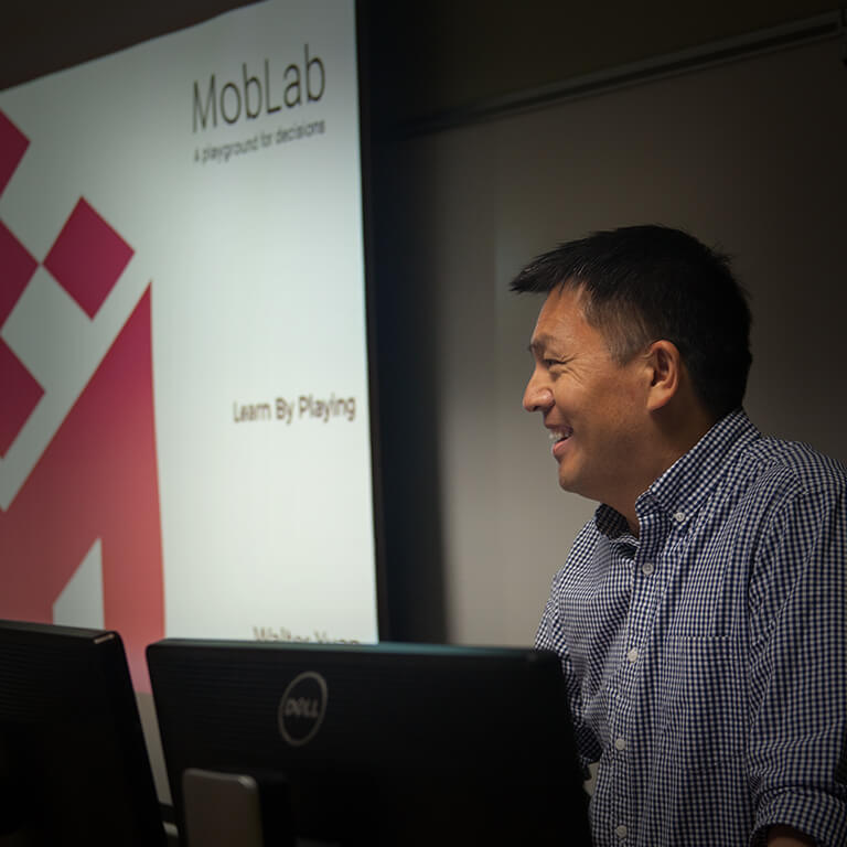 MobLab CEO and co-founder Walter Yuan