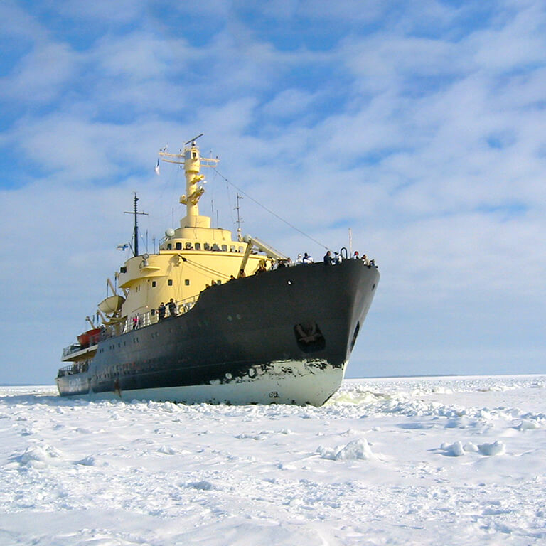 Ice Breaking Ship