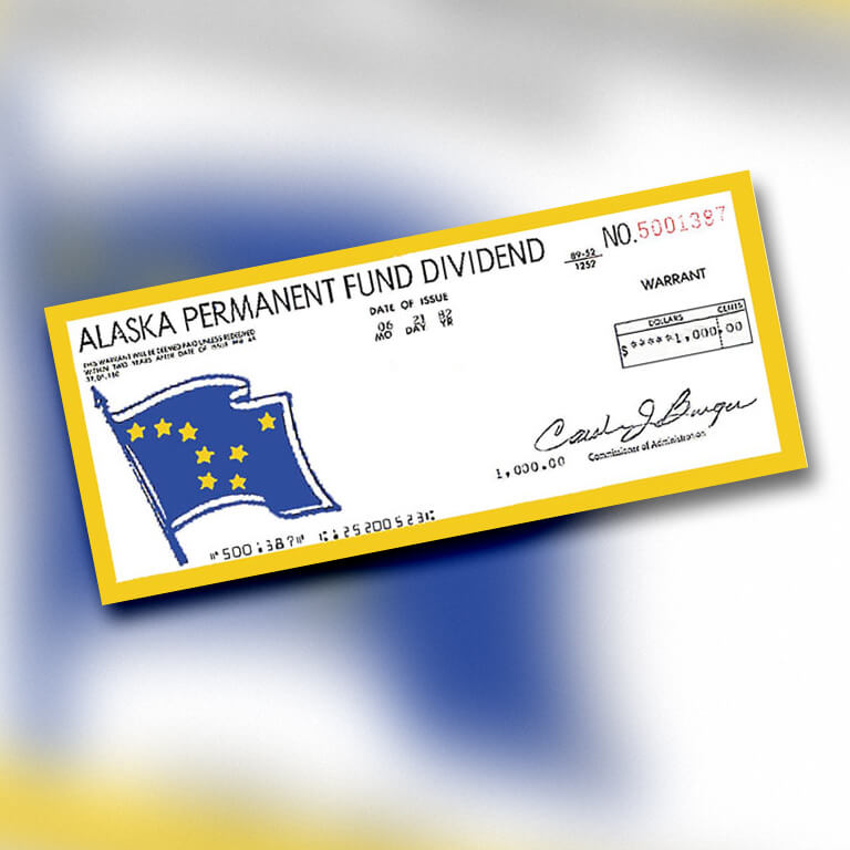 Permanent Fund Dividend Check
