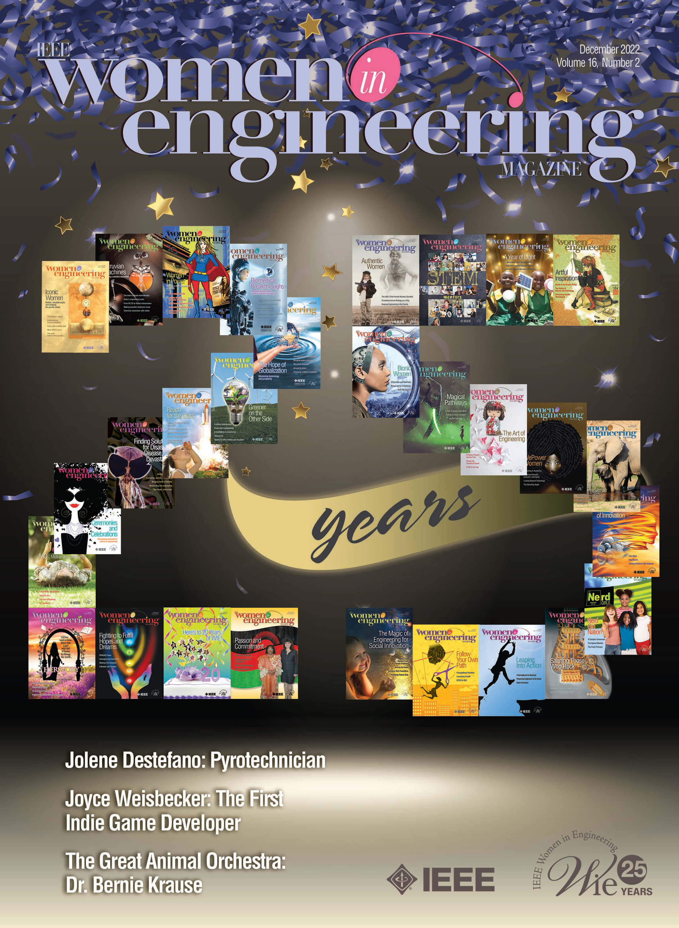 25th anniversary issue of Women in Engineering magazine